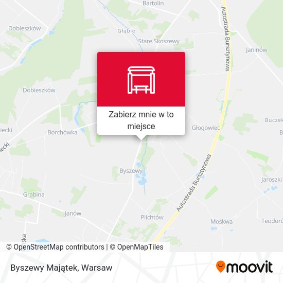 Mapa Byszewy Majątek