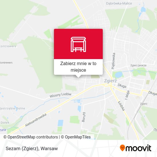 Mapa Sezam (Zgierz)