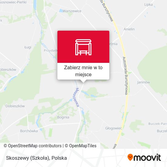 Mapa Skoszewy (Szkoła)