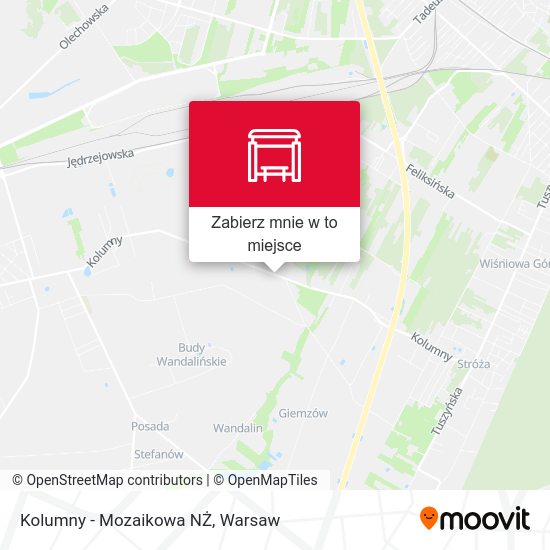 Mapa Kolumny - Mozaikowa NŻ