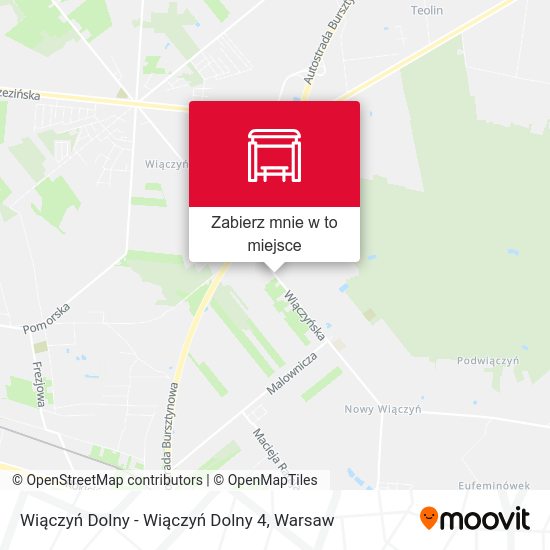 Mapa Wiączyń Dolny - Wiączyń Dolny 4