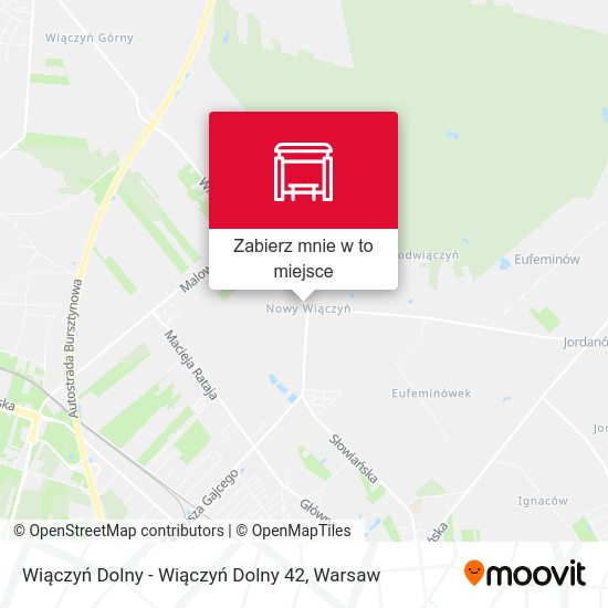 Mapa Wiączyń Dolny - Wiączyń Dolny 42