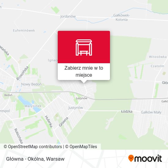 Mapa Główna - Okólna