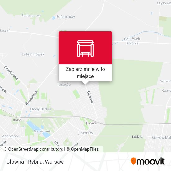 Mapa Główna - Rybna