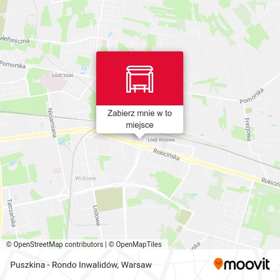 Mapa Puszkina - Rondo Inwalidów