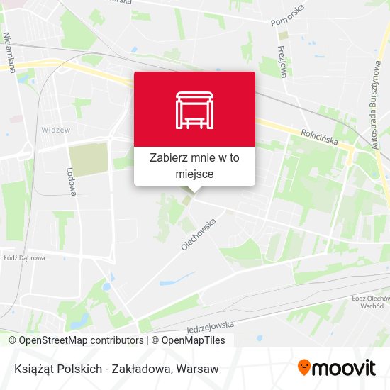 Mapa Książąt Polskich - Zakładowa