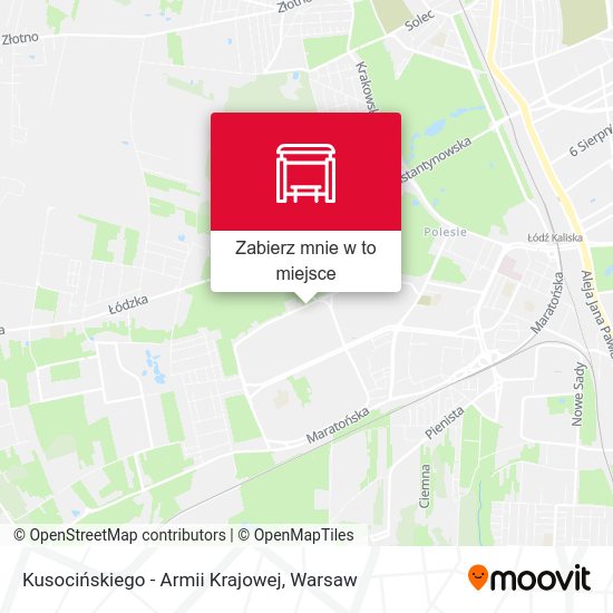 Mapa Kusocińskiego - Armii Krajowej