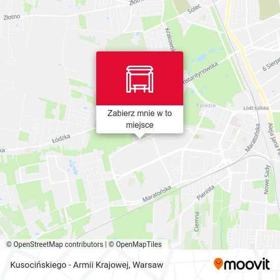 Mapa Kusocińskiego - Armii Krajowej