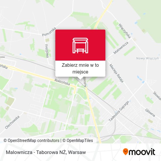 Mapa Malownicza - Taborowa NŻ