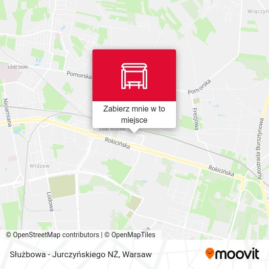 Mapa Służbowa - Jurczyńskiego NŻ