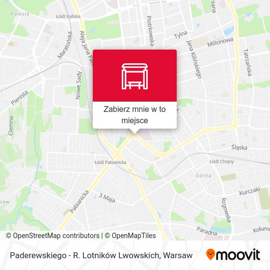 Mapa Paderewskiego - R. Lotników Lwowskich