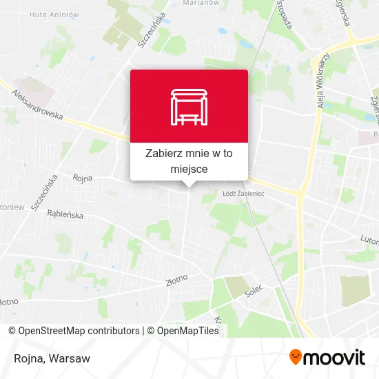 Mapa Rojna