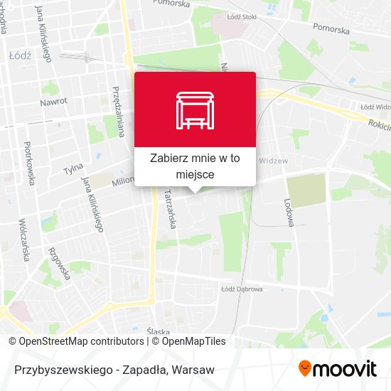 Mapa Przybyszewskiego - Zapadła