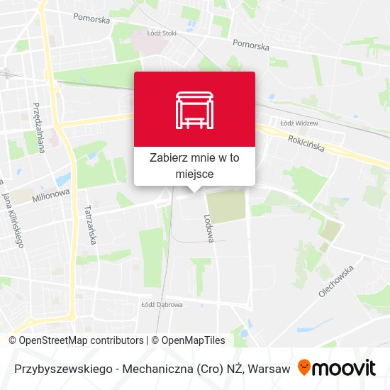 Mapa Przybyszewskiego - Mechaniczna (Cro) NŻ