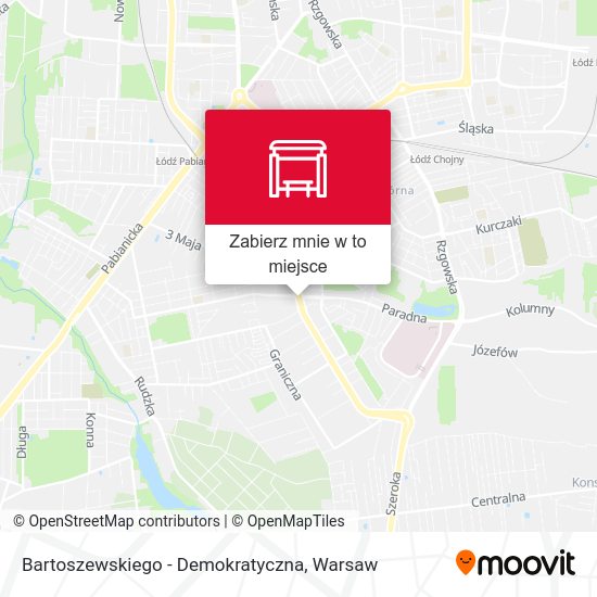 Mapa Bartoszewskiego - Demokratyczna