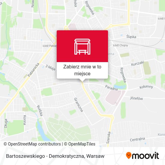 Mapa Bartoszewskiego - Demokratyczna