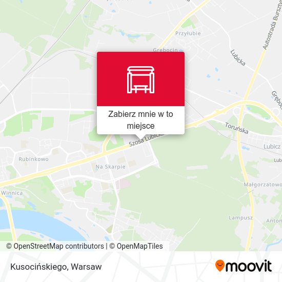 Mapa Kusocińskiego