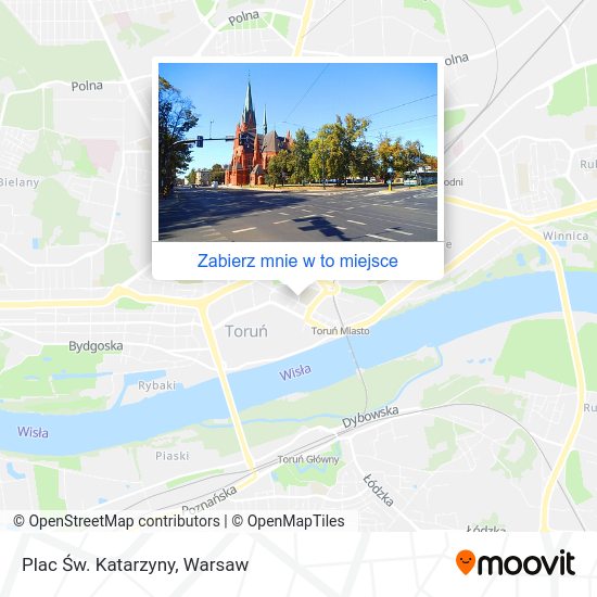 Mapa Plac Św. Katarzyny