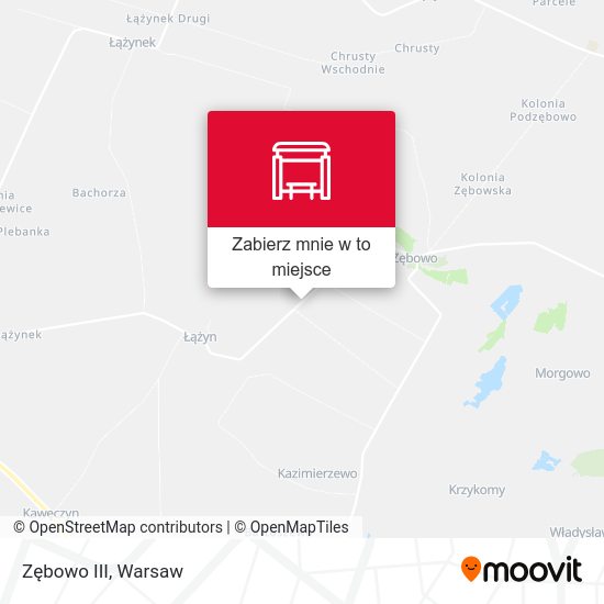 Mapa Zębowo III