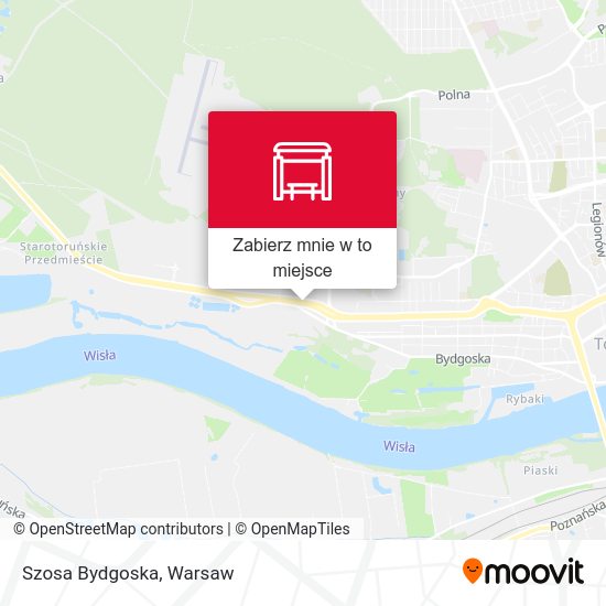 Mapa Szosa Bydgoska