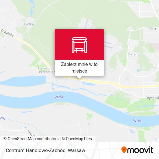 Mapa Centrum Handlowe-Zachód