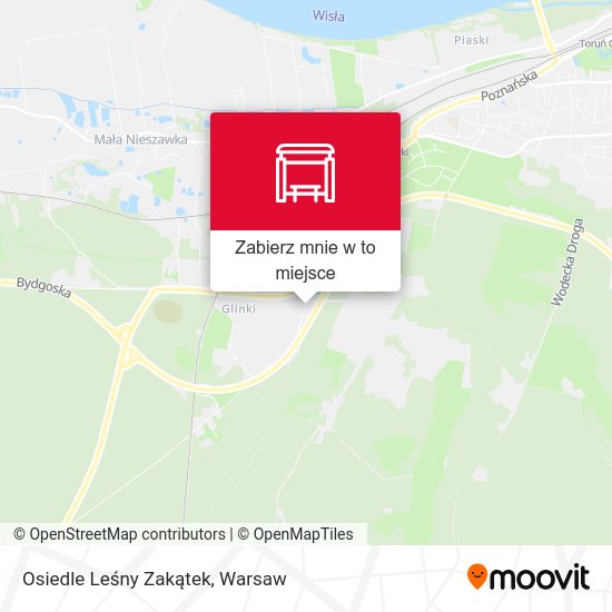 Mapa Osiedle Leśny Zakątek