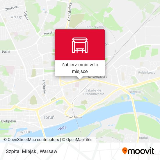 Mapa Szpital Miejski