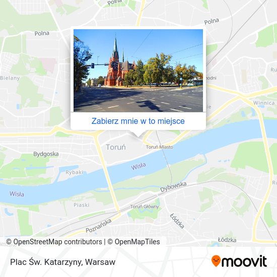 Mapa Plac Św. Katarzyny