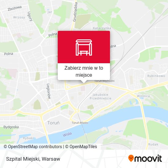 Mapa Szpital Miejski