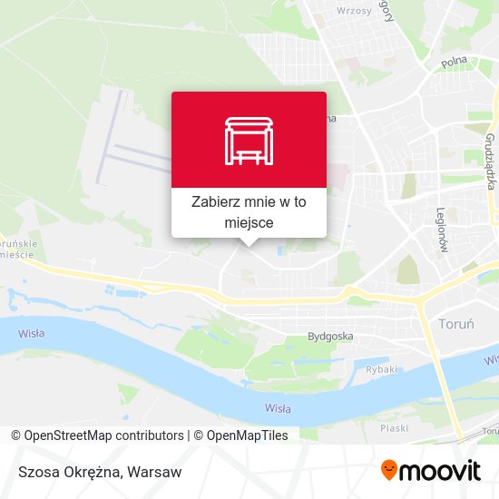 Mapa Szosa Okrężna