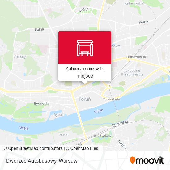 Mapa Dworzec Autobusowy