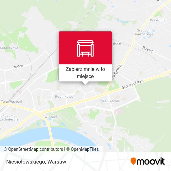 Mapa Niesiołowskiego