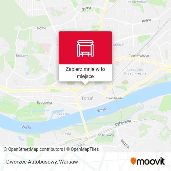 Mapa Dworzec Autobusowy