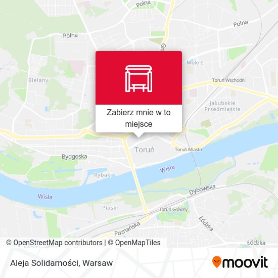 Mapa Aleja Solidarności