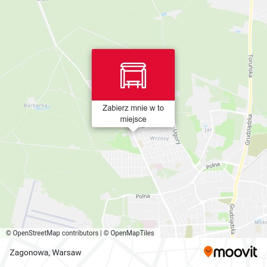 Mapa Zagonowa