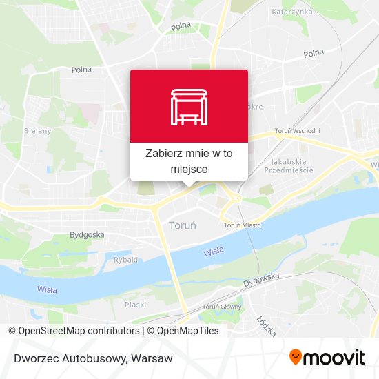 Mapa Dworzec Autobusowy