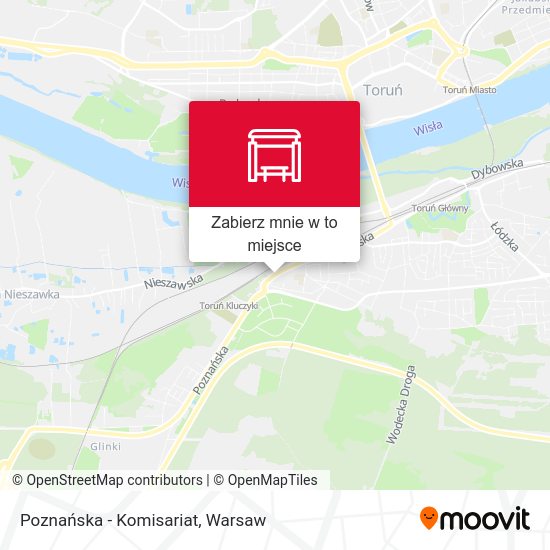 Mapa Poznańska - Komisariat