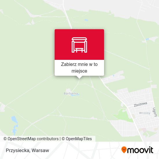 Mapa Przysiecka