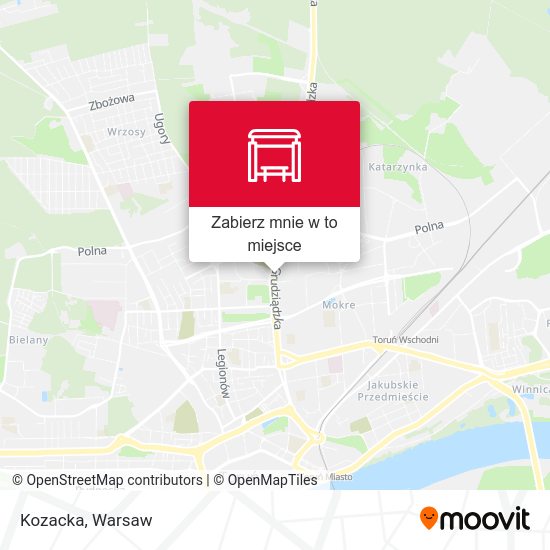 Mapa Kozacka