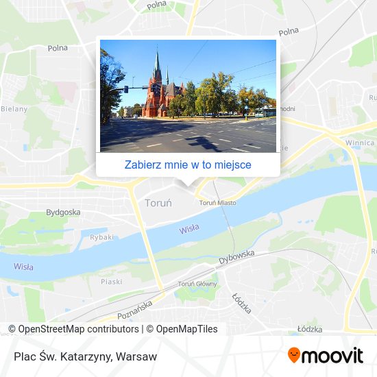 Mapa Plac Św. Katarzyny