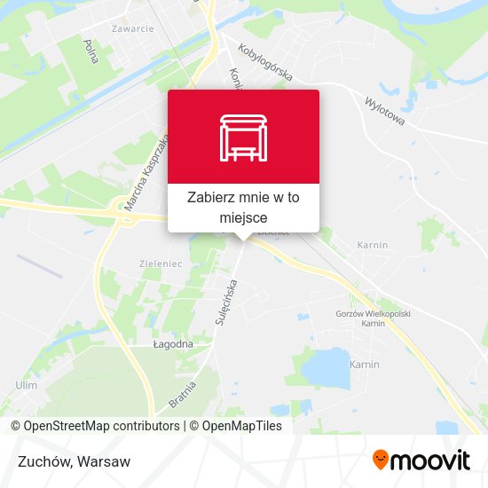 Mapa Zuchów