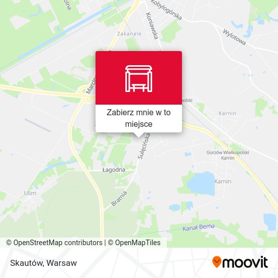 Mapa Skautów