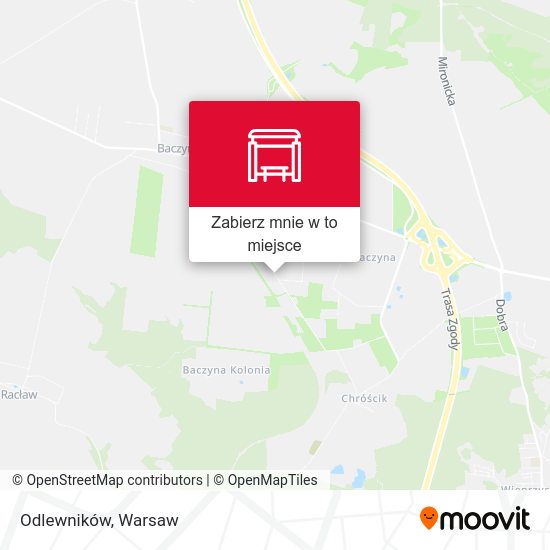 Mapa Odlewników