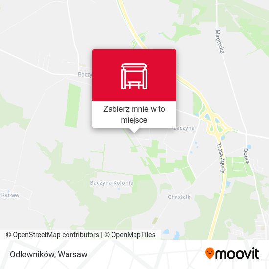 Mapa Odlewników