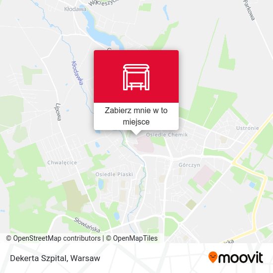 Mapa Dekerta Szpital