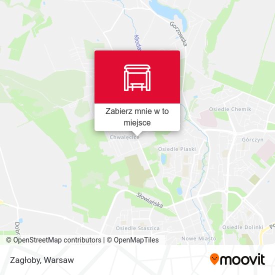 Mapa Zagłoby