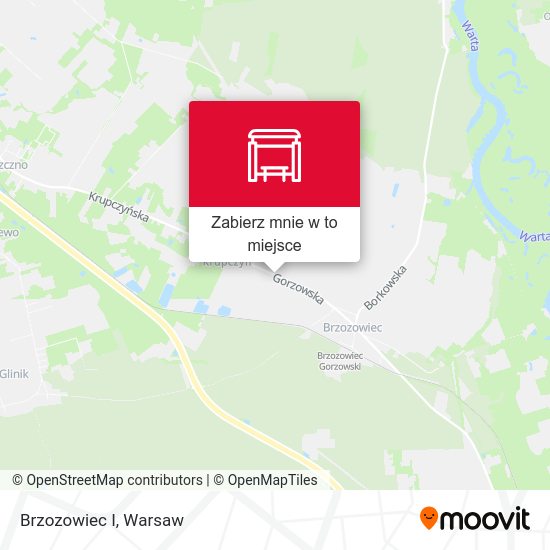 Mapa Brzozowiec I