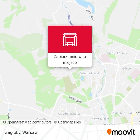 Mapa Zagłoby