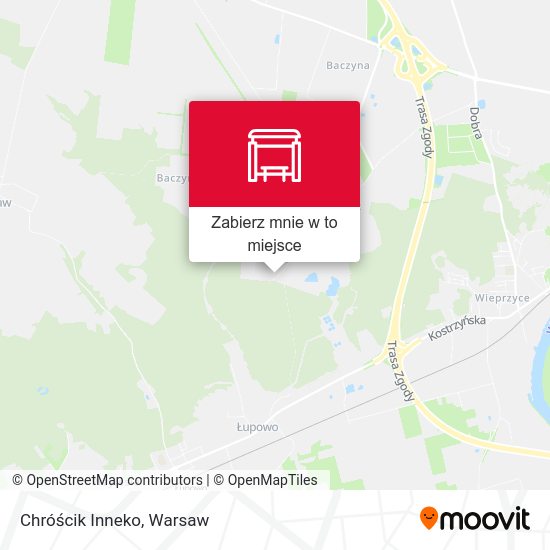 Mapa Chróścik Inneko