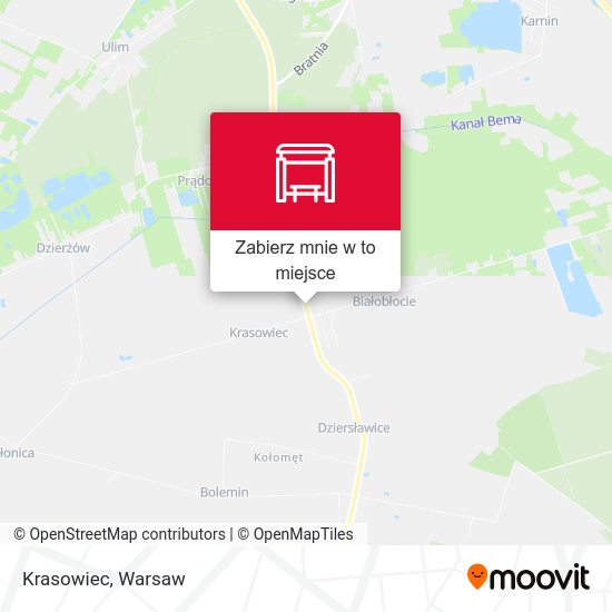 Mapa Krasowiec